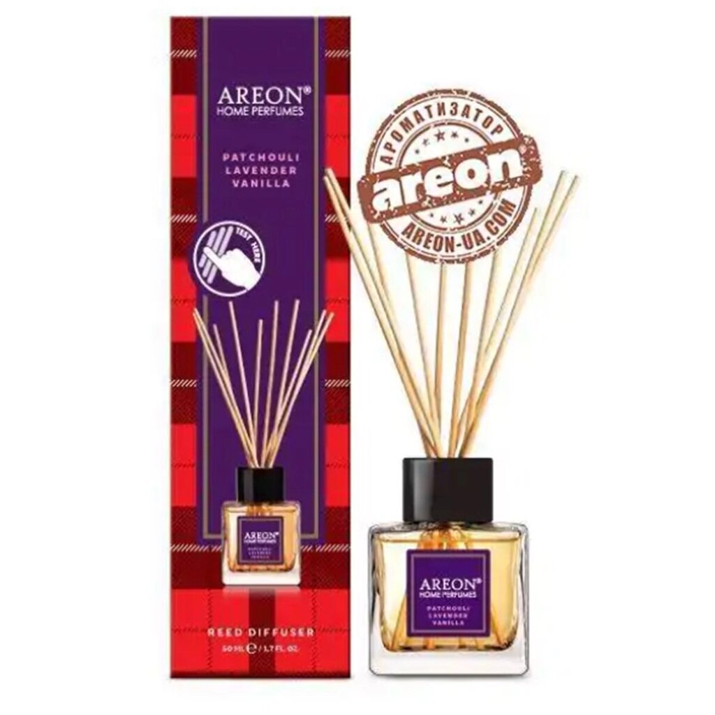 Аромадиффузор Areon Home Perfume  50ml  Patchouli Lavender Vanilla от компании ИП Фомичев - фото 1