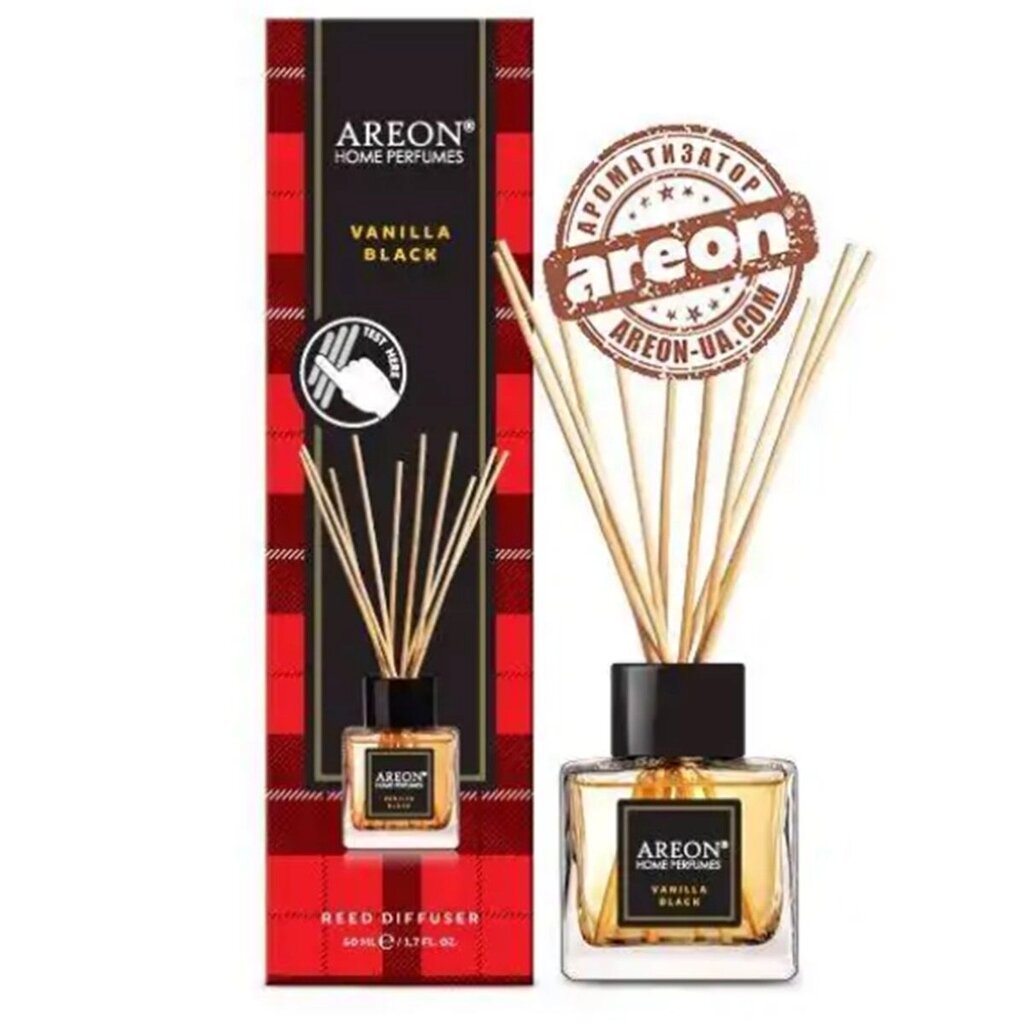 Аромадиффузор Areon Home Perfume  50ml Vanilla Black от компании ИП Фомичев - фото 1