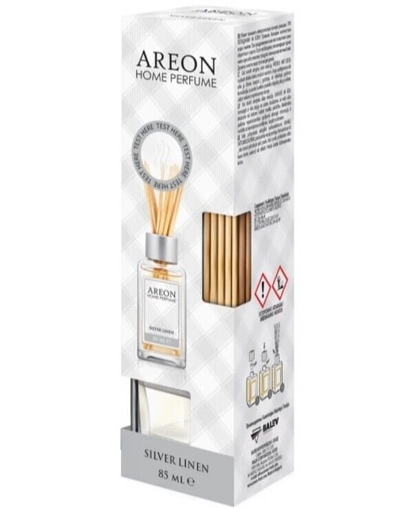 Аромадиффузор Areon Home Perfume Silver Linen 85 мл LUX от компании ИП Фомичев - фото 1