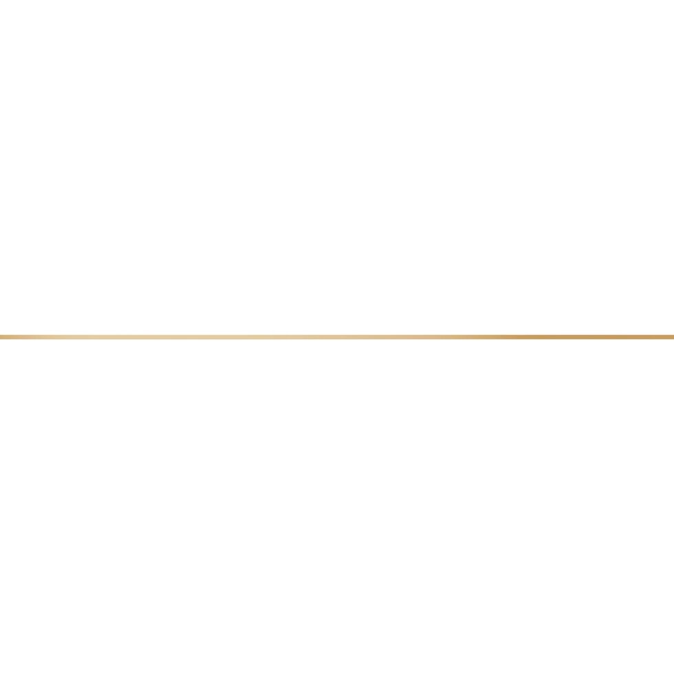 Бордюр настенный Cersanit Metallic 0,5x75 см 1.056 м? цвет золотой от компании ИП Фомичев - фото 1