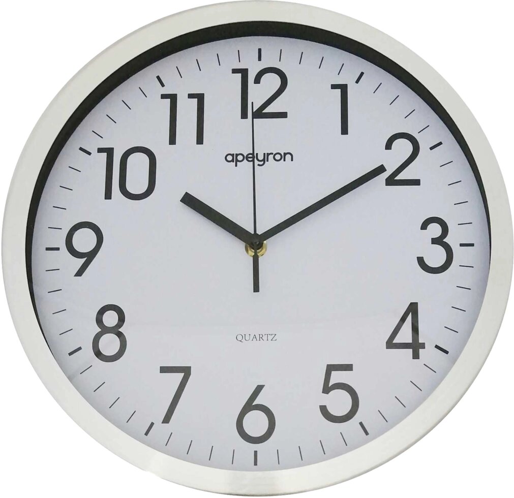Часы настенные Apeyron ML7120 o30 см металл от компании ИП Фомичев - фото 1