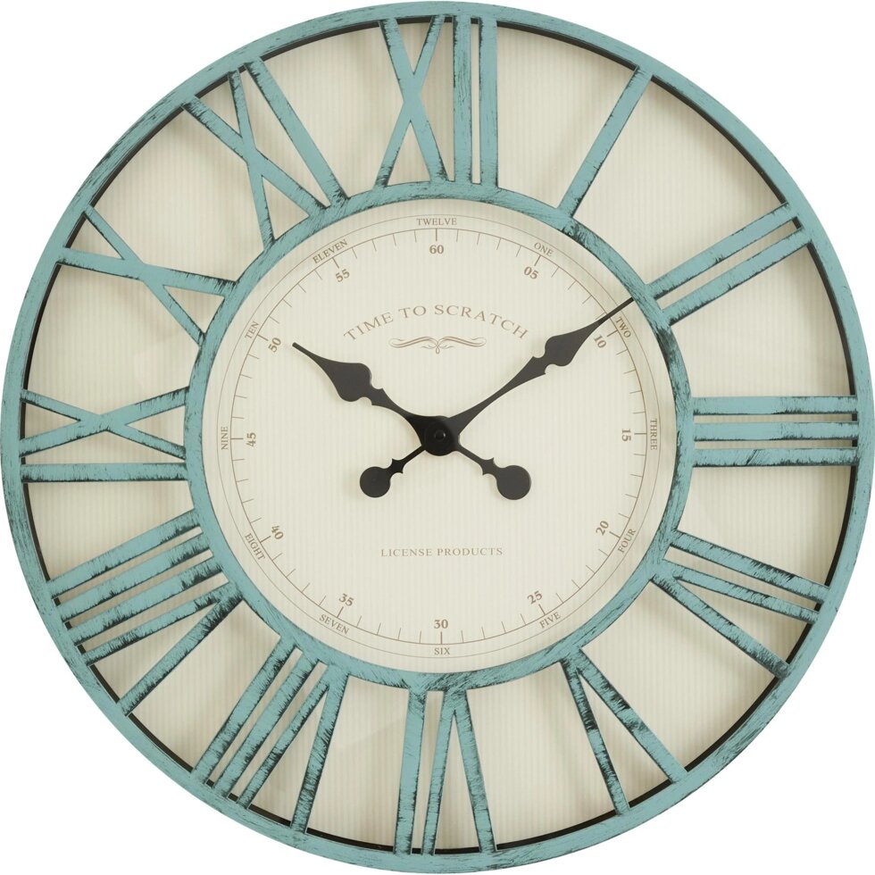 Часы настенные Dream River DMR круглые o51.2 см цвет голубой от компании ИП Фомичев - фото 1