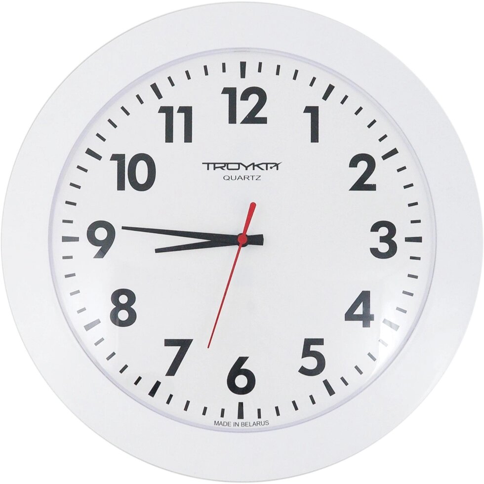 Часы настенные «Эконом» цвет белый, 30.5 см от компании ИП Фомичев - фото 1