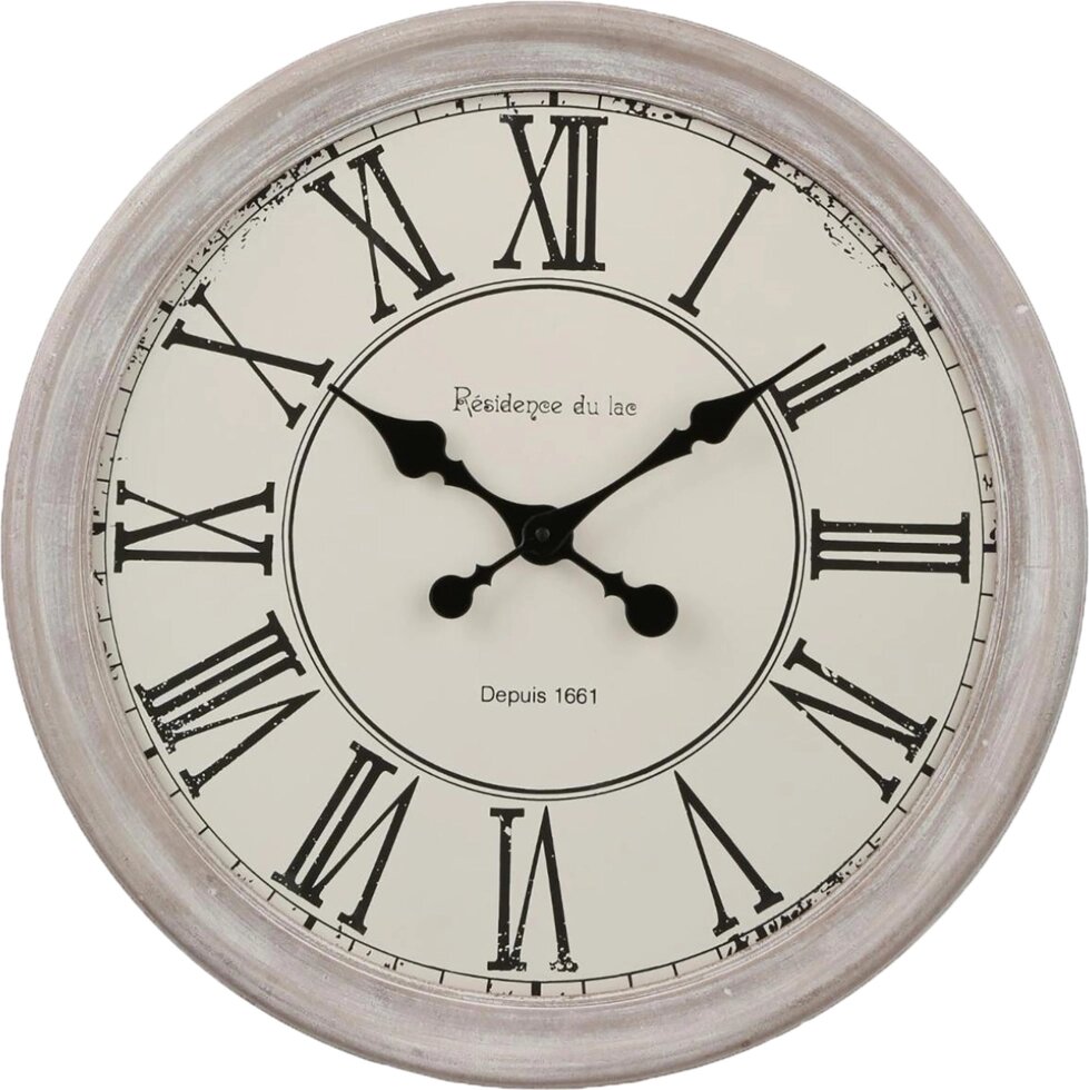 Часы настенные «Прованс» 48 см цвет бежевый от компании ИП Фомичев - фото 1