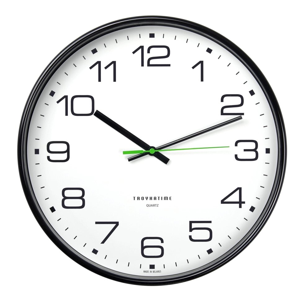 Часы настенные Troykatime «Акцент» o30 см от компании ИП Фомичев - фото 1