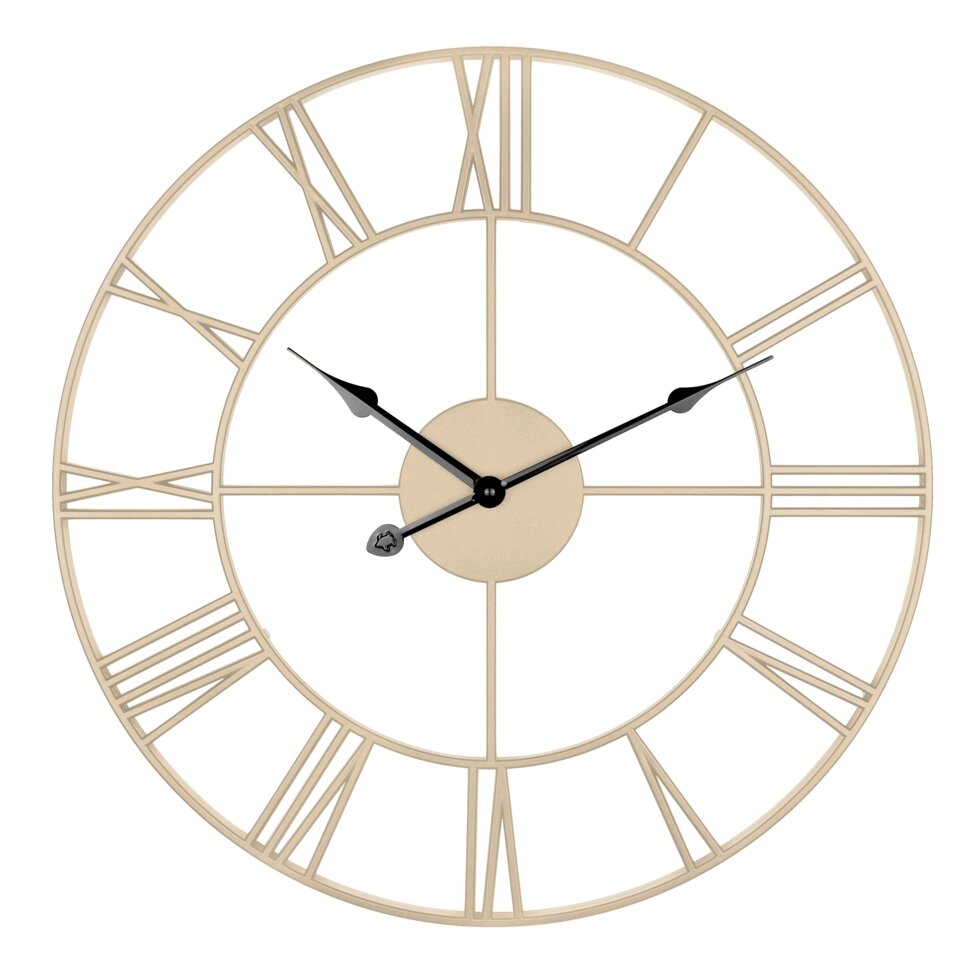 Часы настенные Troykatime Лофт песочные o 45 см от компании ИП Фомичев - фото 1