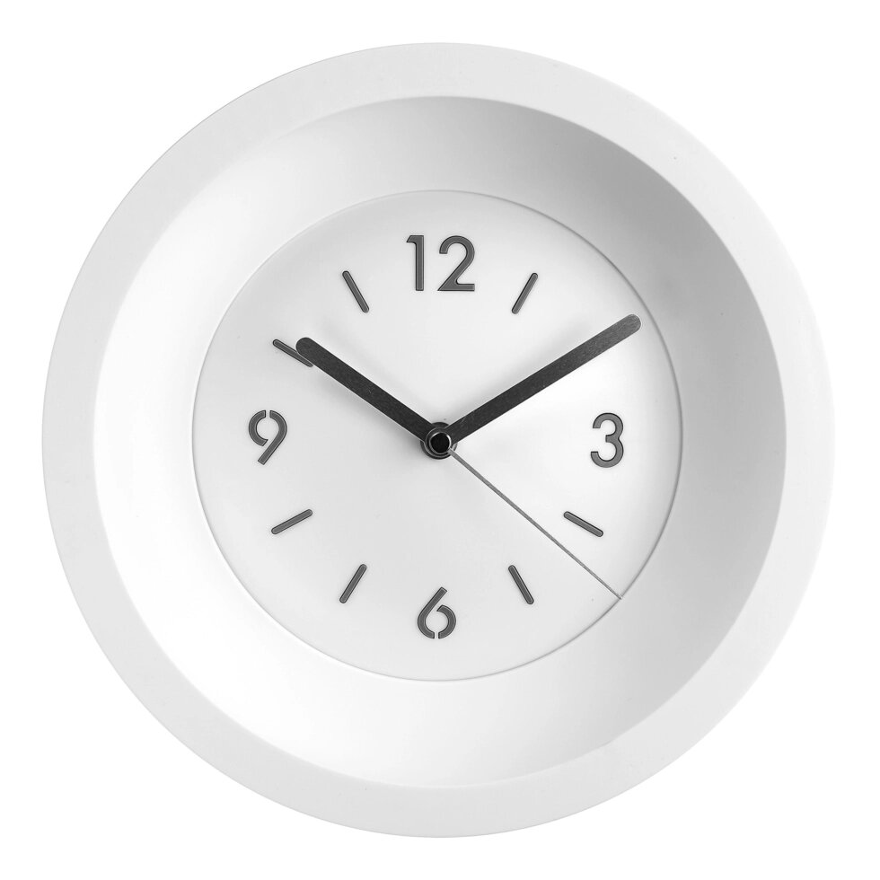 Часы настенные Troykatime «Орбита» o25.5 см цвет белый от компании ИП Фомичев - фото 1
