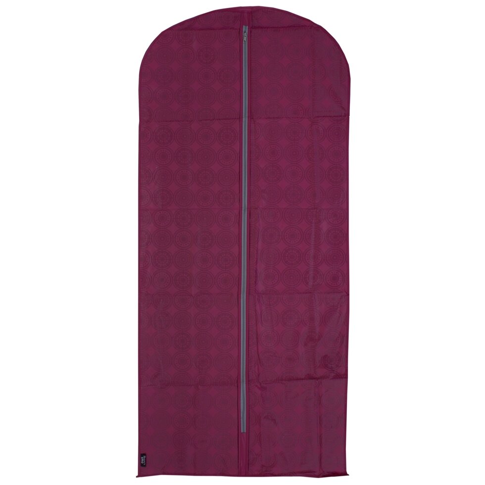 Чехол для одежды 60х135 см цвет бордо от компании ИП Фомичев - фото 1