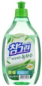 Cредство для мытья посуды CJ LION Chamgreen Зеленый чай 500гр