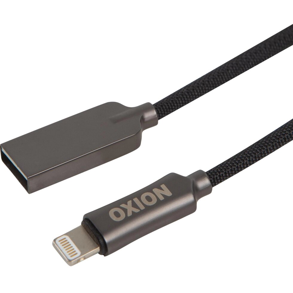 Дата-кабель 8PIN Oxion SC034A цвет чёрный от компании ИП Фомичев - фото 1