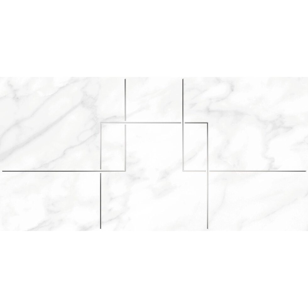 Декор настенный Cersanit Marvel A16276 29.8x59.8 см мрамор цвет белый A16276 от компании ИП Фомичев - фото 1