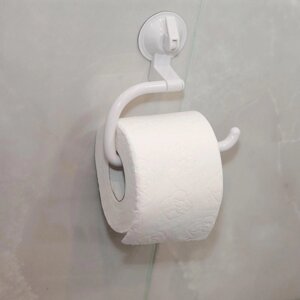 Держатель для туалетной бумаги «Easy Solution» присоска цвет белый