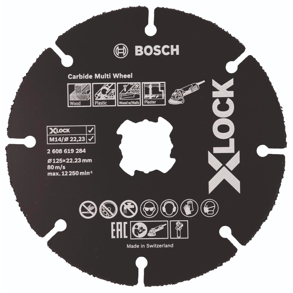 Диск отрезной по дереву Bosch, 125x1x22 мм от компании ИП Фомичев - фото 1