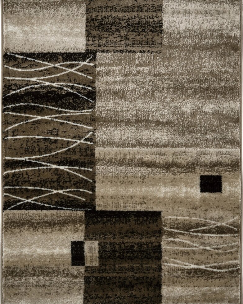 Дорожка ковровая «Орнамент» полипропилен 1.5 м цвет бежевый от компании ИП Фомичев - фото 1
