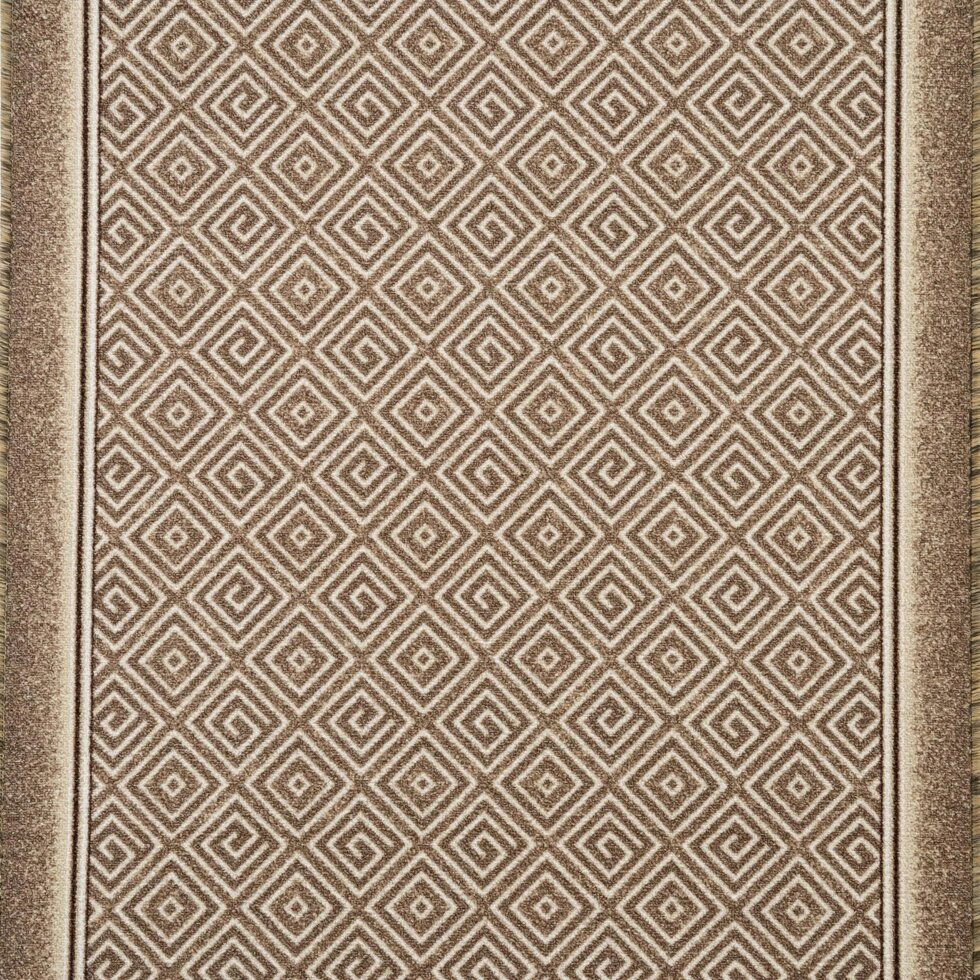 Дорожка ковровая «Оти» 1.5 м, цвет коричневый от компании ИП Фомичев - фото 1