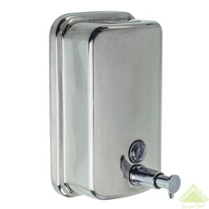 Дозатор для жидкого мыла Bath Plus подвесной 800 мл металл цвет хром