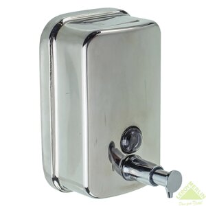 Дозатор подвесной для жидкого мыла Bath Plus металлический, 500 мл, цвет хром
