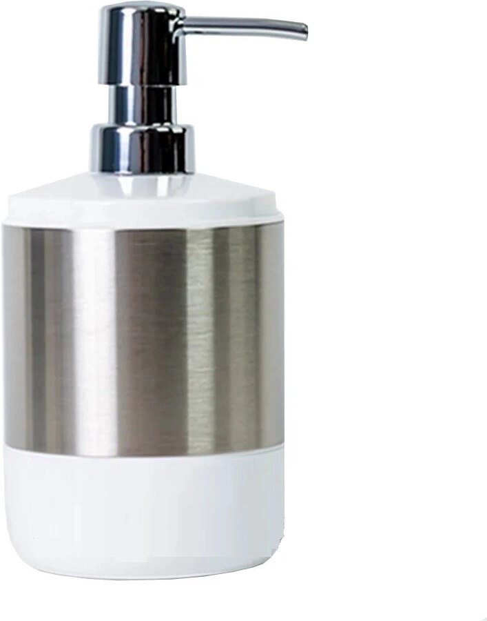 Дозатор PRIMANOVA LIMA XL для жидкого мыла пластик, белый M-SA06-01 от компании ИП Фомичев - фото 1