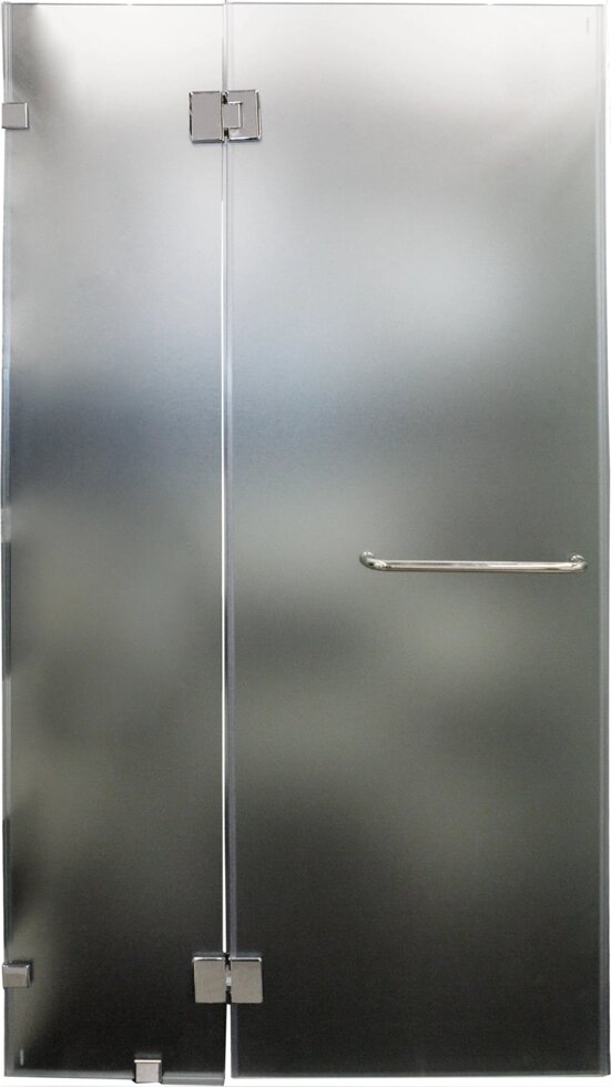 Душевая дверь «Классика матовая» распашная 120x195 см от компании ИП Фомичев - фото 1