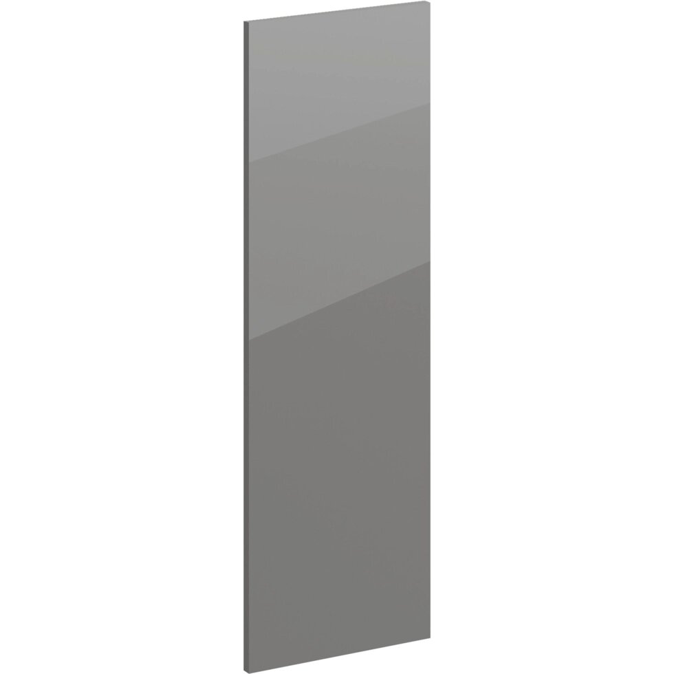 Дверь для шкафа Аша 30x91.7 см ЛДСП цвет серый от компании ИП Фомичев - фото 1