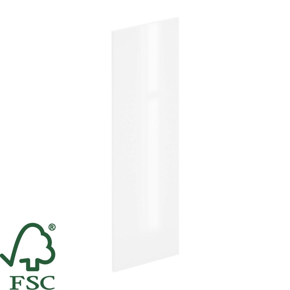 Дверь для шкафа Delinia ID «Аша» 32.8x103 см, ЛДСП, цвет белый от компании ИП Фомичев - фото 1
