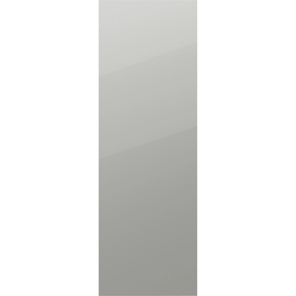 Дверь для шкафа Delinia ID Аша грей 102x33 см, ЛДСП, цвет светло-серый от компании ИП Фомичев - фото 1