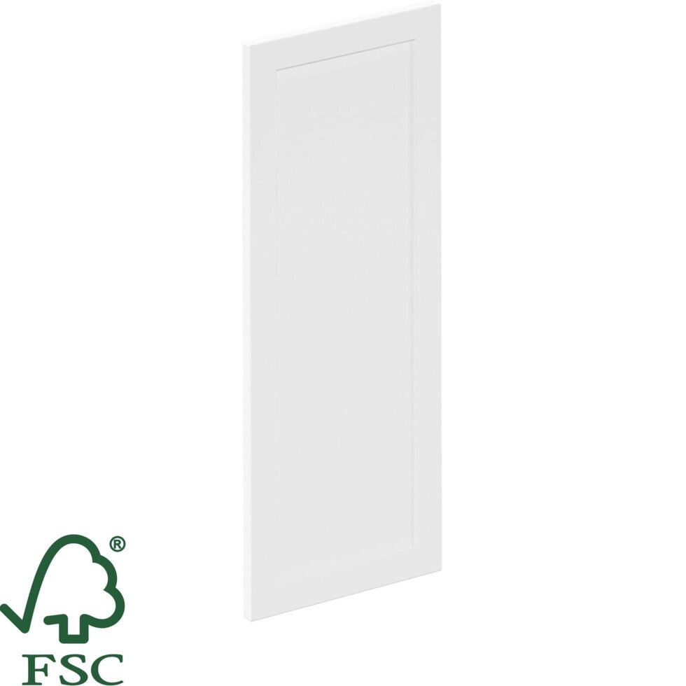 Дверь для шкафа Delinia ID «Ньюпорт» 30x77 см, МДФ, цвет белый от компании ИП Фомичев - фото 1