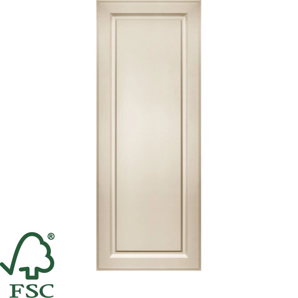 Дверь для шкафа Delinia ID Оксфорд 40x102.4 см МДФ цвет бежевый от компании ИП Фомичев - фото 1