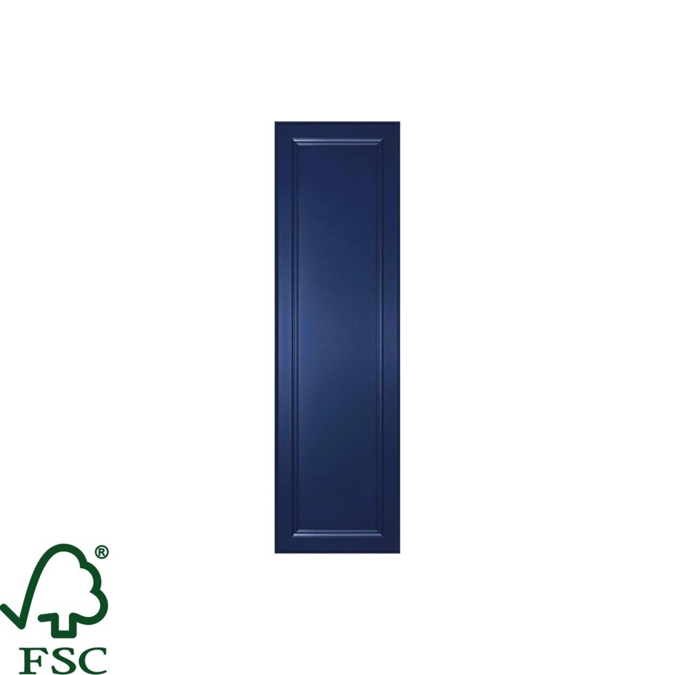 Дверь для шкафа Delinia ID «Реш» 30x102.4 см, МДФ, цвет синий от компании ИП Фомичев - фото 1