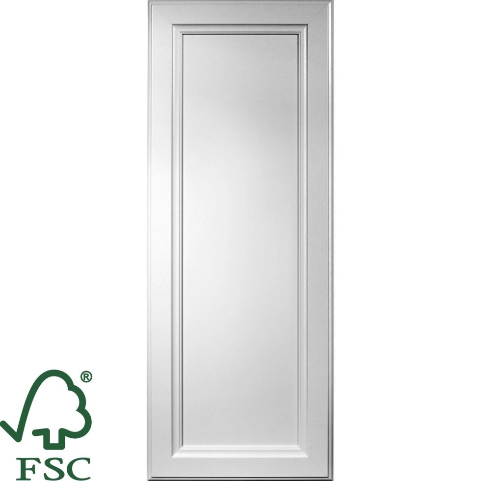 Дверь для шкафа Delinia ID «Реш» 30x77 см, МДФ, цвет белый от компании ИП Фомичев - фото 1