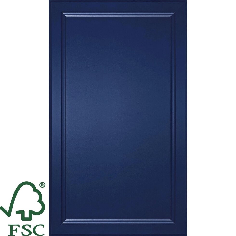 Дверь для шкафа Delinia ID «Реш» 45x77 см, МДФ, цвет синий от компании ИП Фомичев - фото 1