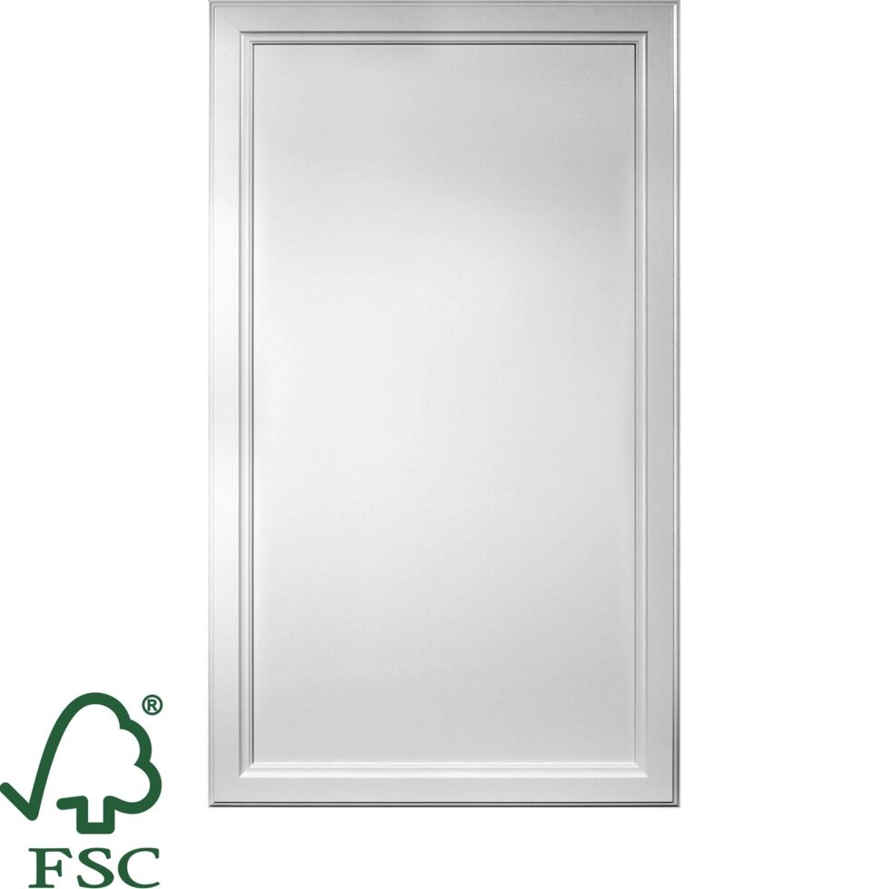 Дверь для шкафа Delinia ID «Реш» 60x102.4 см, МДФ, цвет белый от компании ИП Фомичев - фото 1