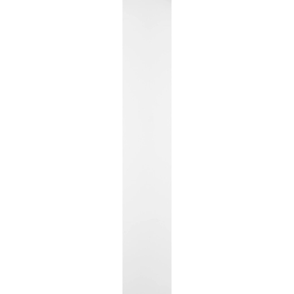 Дверь для шкафа Лион 39.6x225.8x1.6 цвет белый лак от компании ИП Фомичев - фото 1