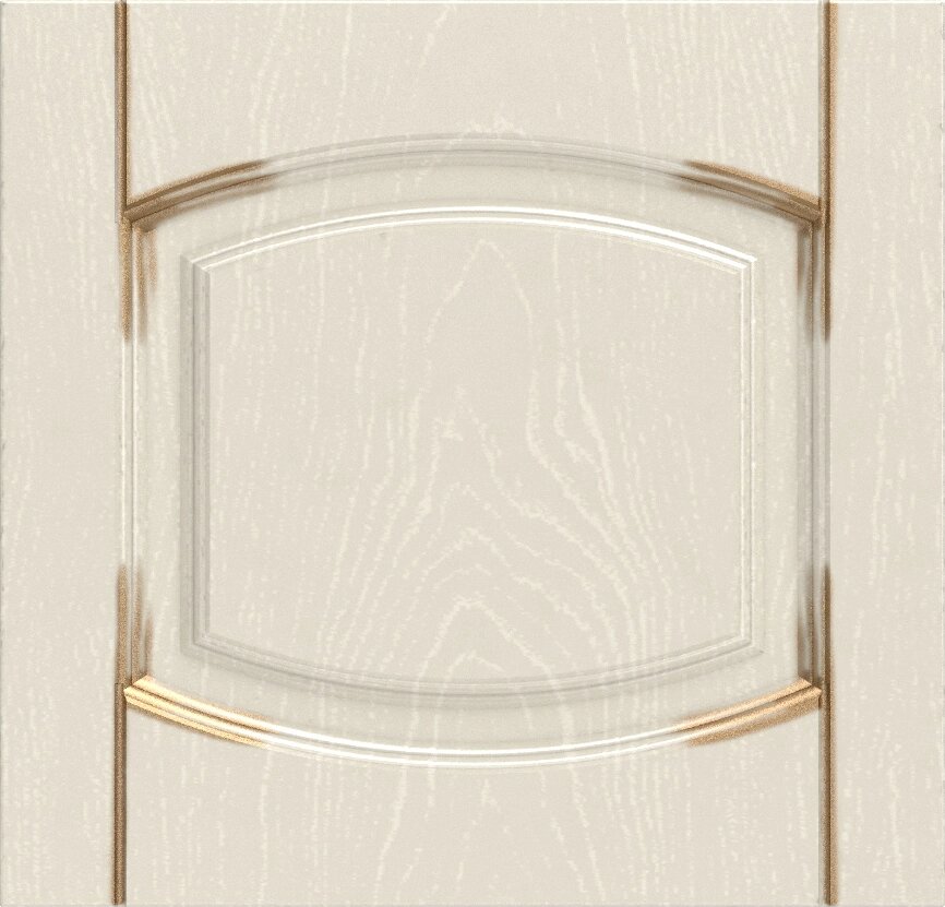 Дверь для ящика Delinia ID «Петергоф» 40x38.5 см, МДФ, цвет бежевый от компании ИП Фомичев - фото 1