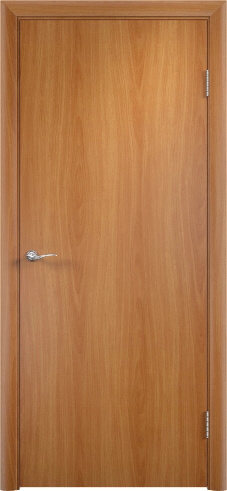 Дверь межкомнатная глухая финиш-бумага ламинация цвет миланский орех 60x200 см от компании ИП Фомичев - фото 1