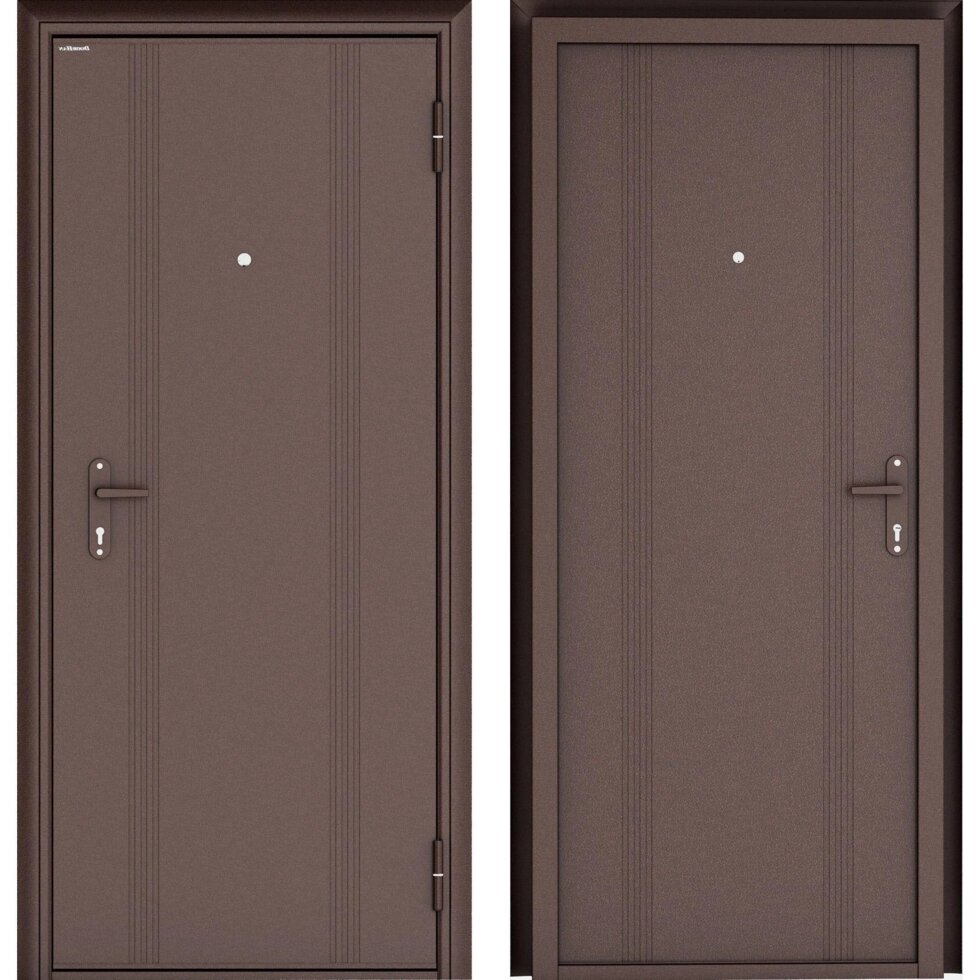 Дверь входная металлическая Doorhan Эко, 880 мм, правая от компании ИП Фомичев - фото 1