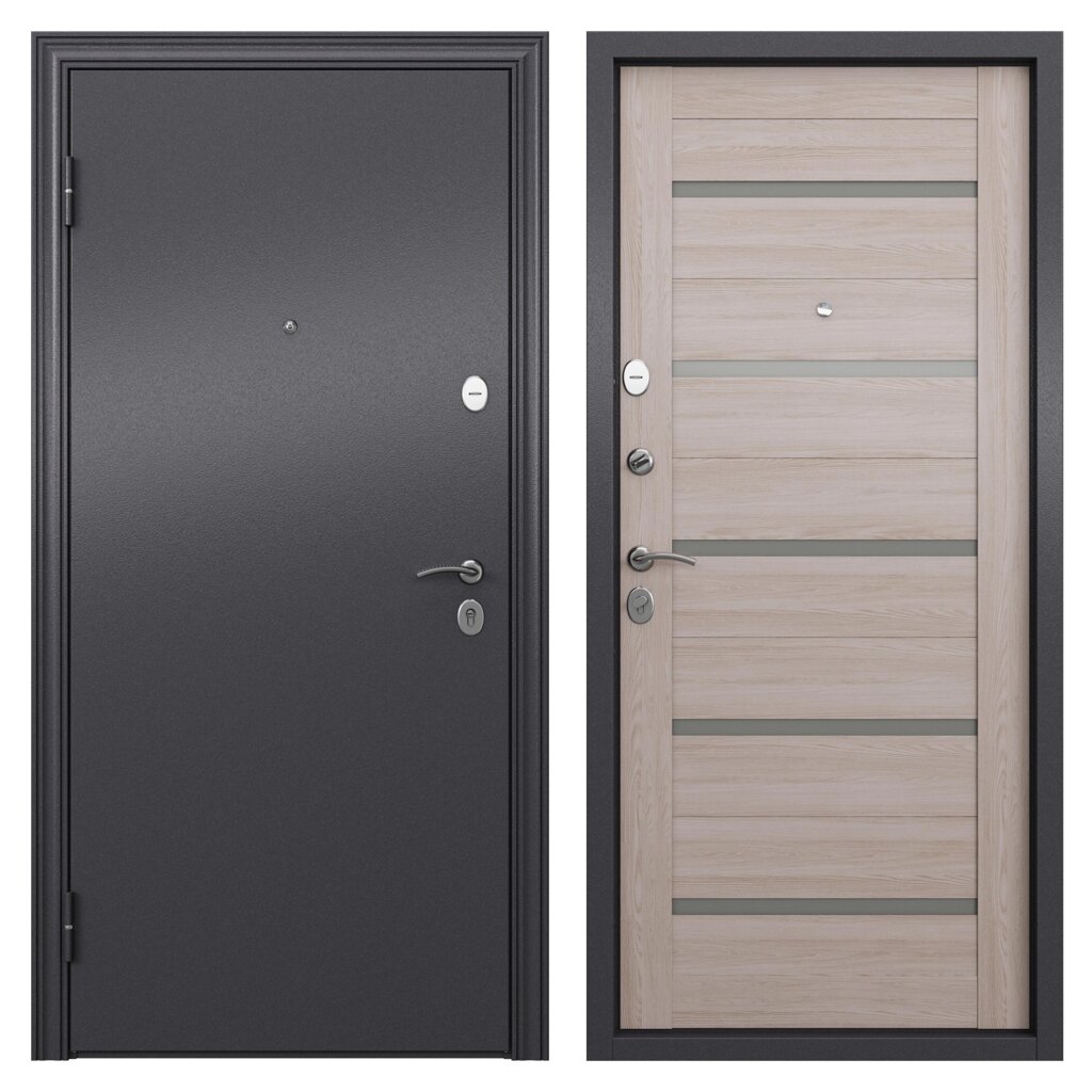 Дверь входная металлическая Страйд Дукато 860 мм левая цвет бора от компании ИП Фомичев - фото 1