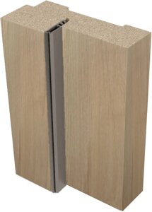 Дверная коробка Verda 2070х70х26 мм финиш-бумага ламинация цвет ясень коричневый (комплект 2.5. шт.) (с петлями)
