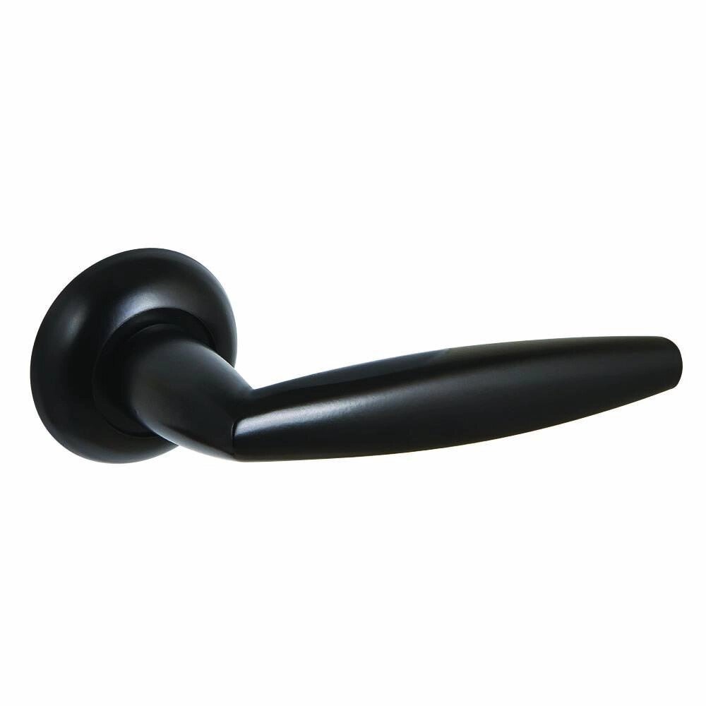 Дверные ручки Fuaro Supreme, без запирания, цвет черный от компании TOO RT UNIVERSAL GROUP - фото 1