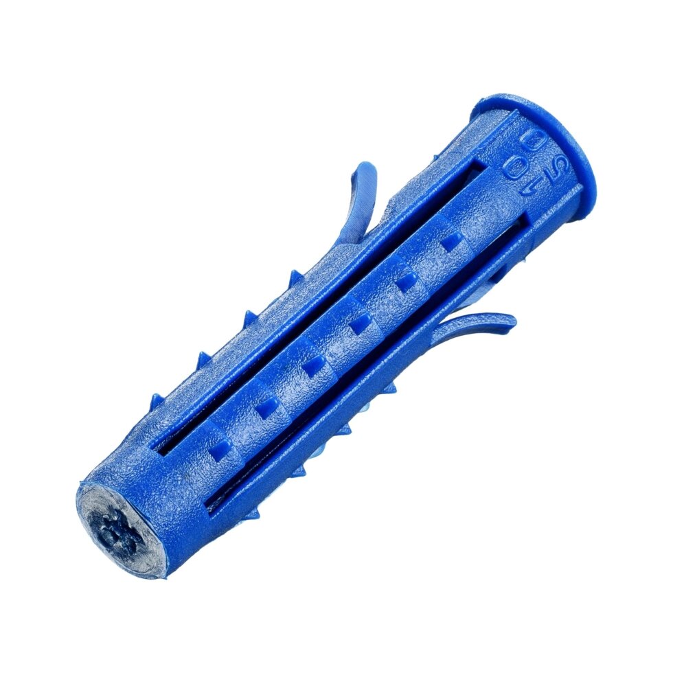 Дюбель распорный Чапай Tech-krep шип/ус синий 10х50 мм, 50 шт. от компании ИП Фомичев - фото 1