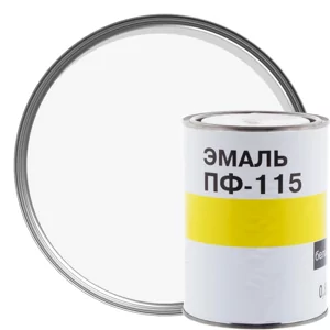 Эмаль ПФ-115 белая купить: цена 910 тг - доставка в Алматы | Tomas.kz