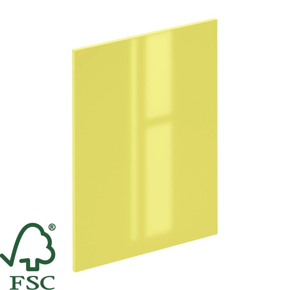 Фальшпанель для напольного шкафа Delinia ID «Аша» 58x77 см, ЛДСП, цвет зелёный от компании ИП Фомичев - фото 1