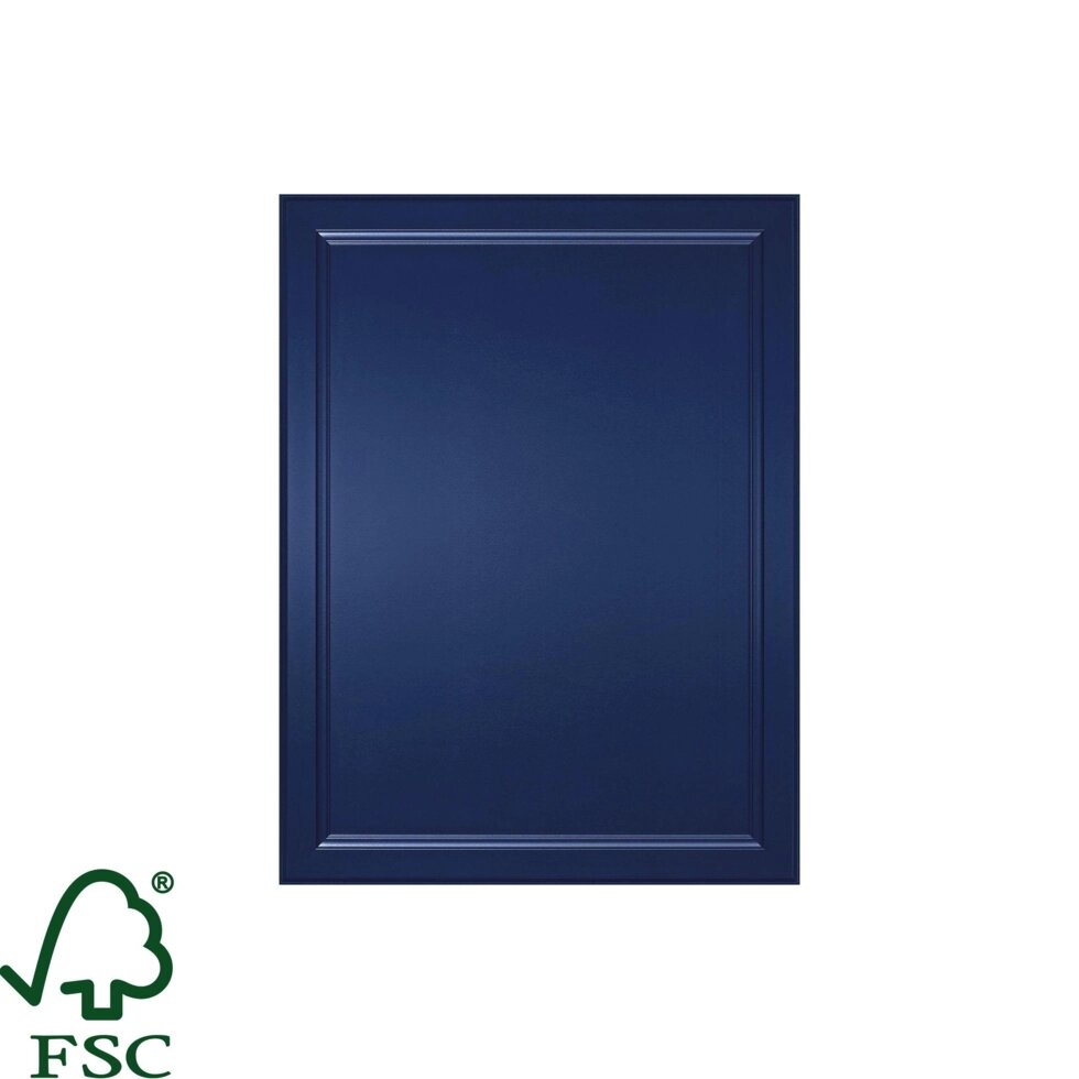 Фальшпанель для шкафа Delinia ID «Реш» 58x77 см, МДФ, цвет синий от компании ИП Фомичев - фото 1