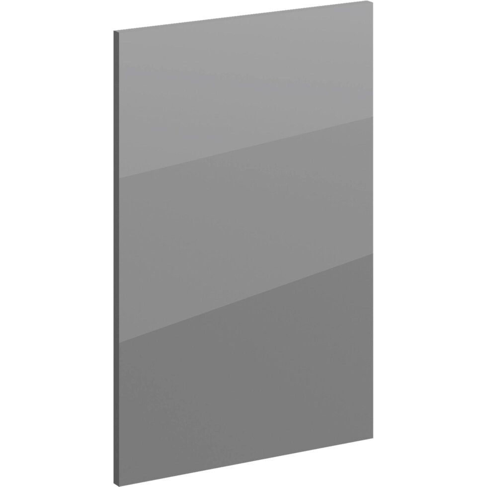 Фасад откидной Аша 59.4x39.3 см ЛДСП цвет серый от компании ИП Фомичев - фото 1