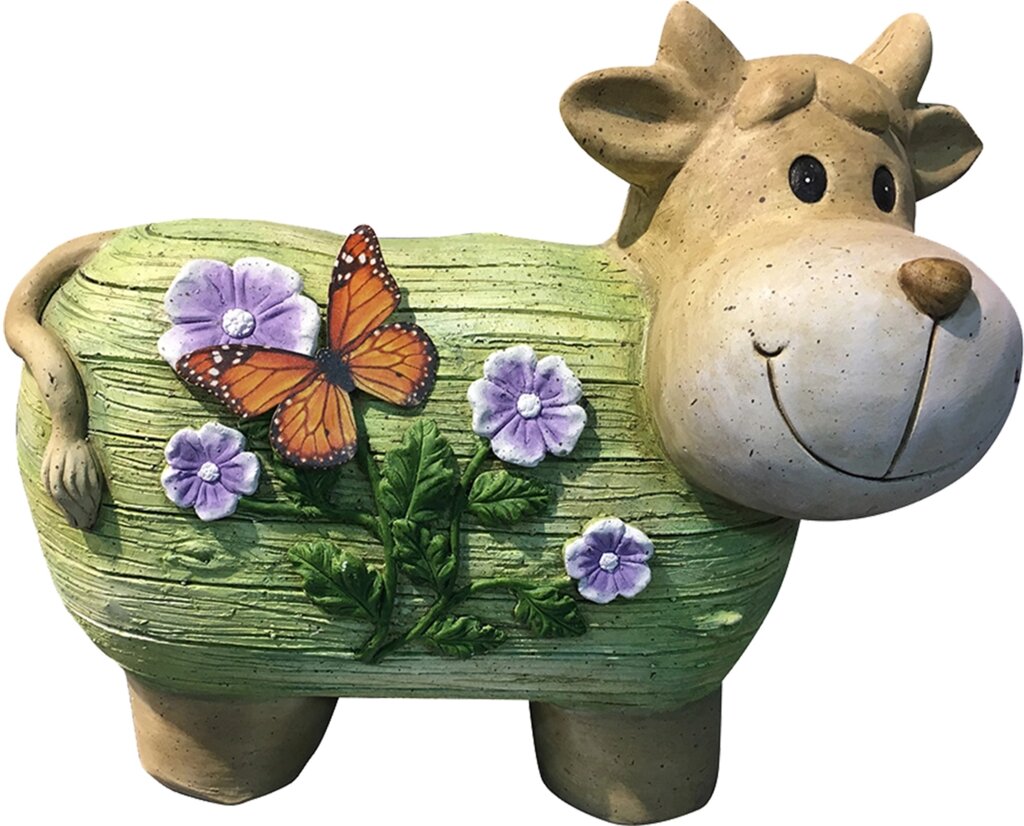 Фигура декоративная «Веселая корова» от компании ИП Фомичев - фото 1