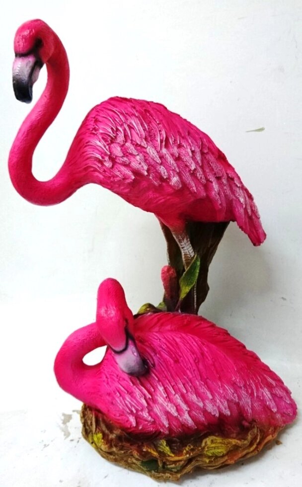 Фигура садовая Фламинго пара 40 см от компании ИП Фомичев - фото 1