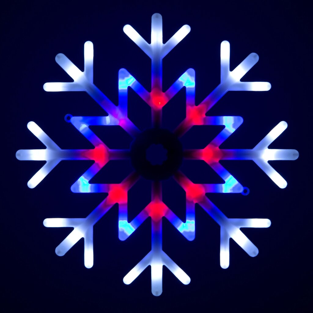 Фигура светодиодная Uniel «Снежинка» от компании ИП Фомичев - фото 1