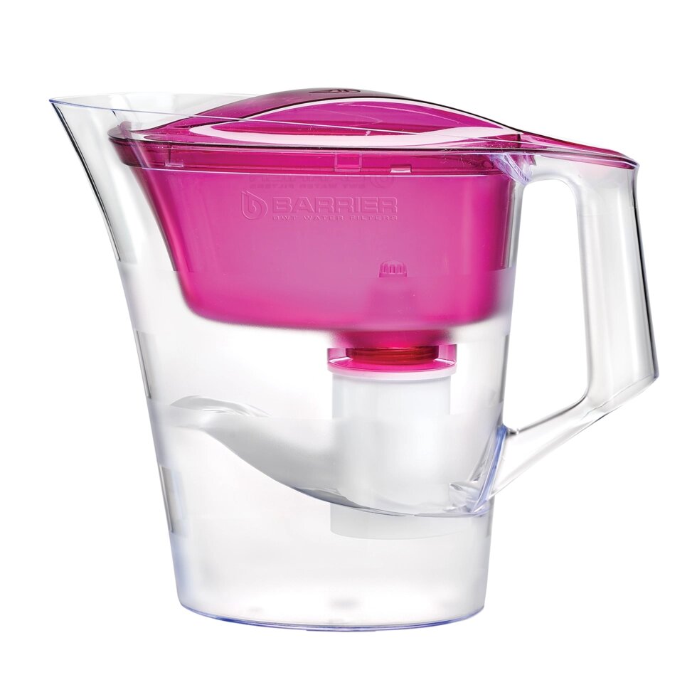 Фильтр-кувшин для очистки воды Барьер Твист 4 л, цвет пурпурный от компании ИП Фомичев - фото 1