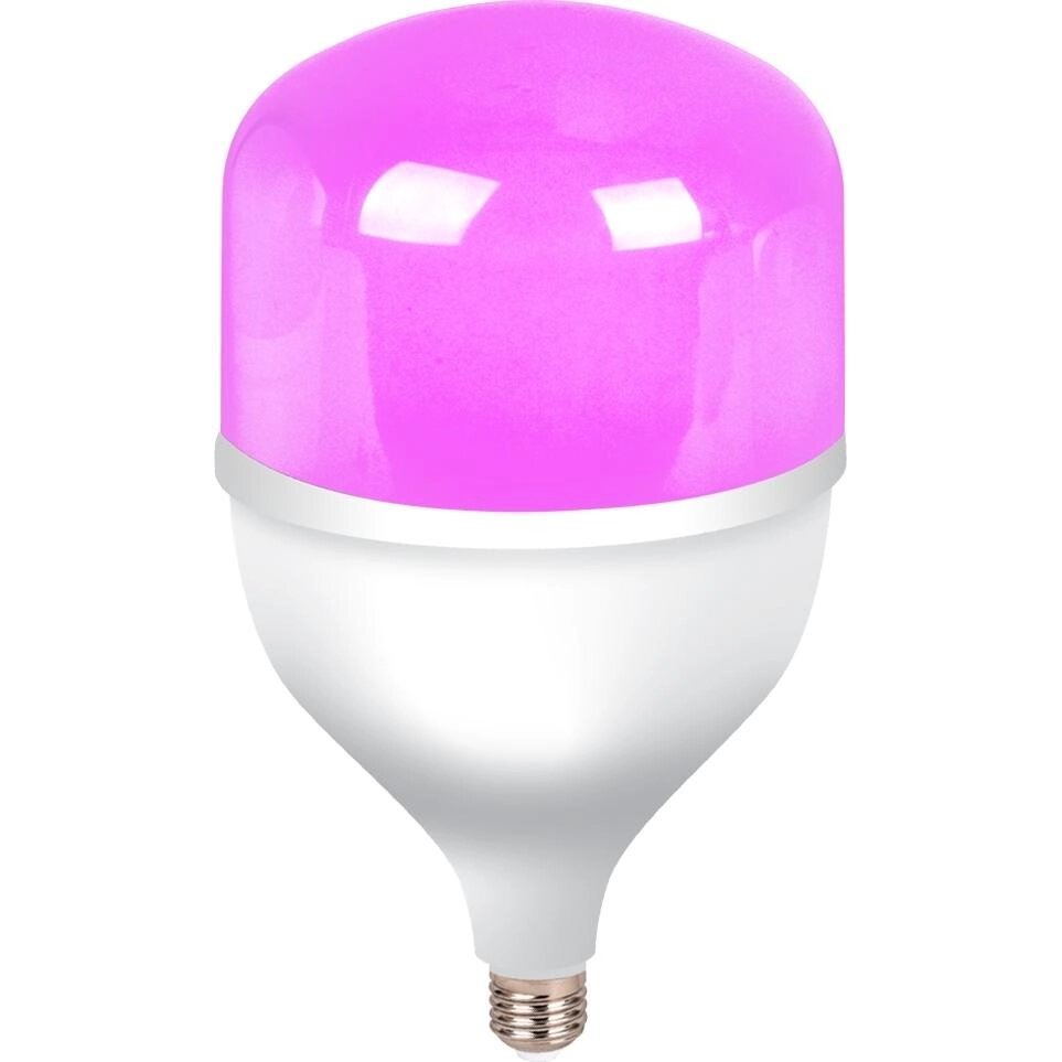 Фитолампа светодиодная E27 220-240 В 50 Вт 800 лм, фиолетовый свет от компании ИП Фомичев - фото 1