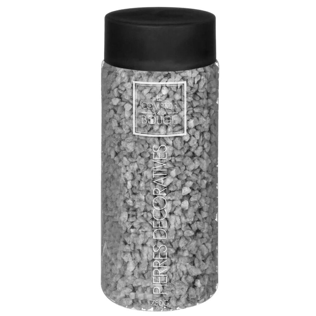 Галька декоративная Atmosphera 750 гр. цвет серый банка 155452D от компании ИП Фомичев - фото 1
